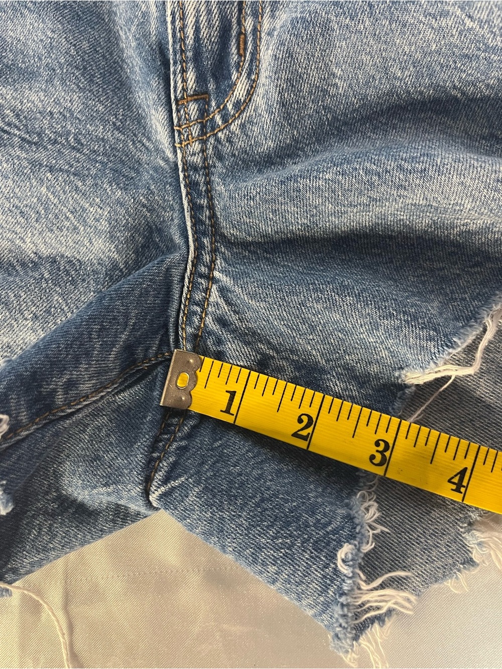 American Eagle Outfitters Light Blue Denim Shorts - EUC - Picture 9 of 9